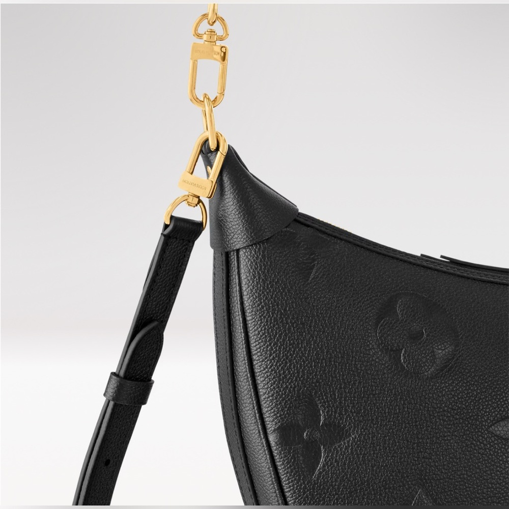 Louis Vuitton Loop Hobo Black Leather Crossbody Shoulder Bag - Picture 5 of 16